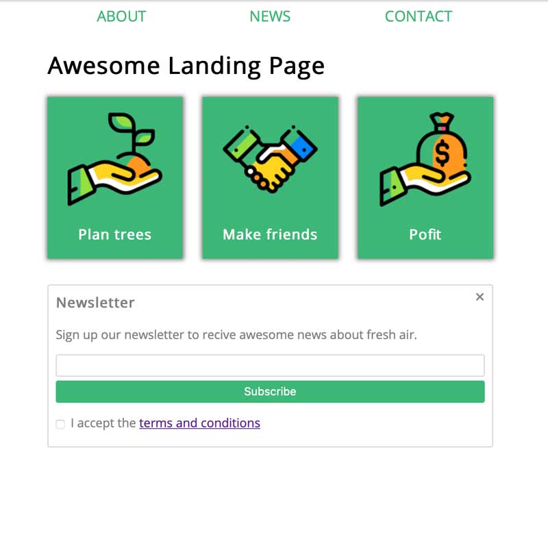 Awesome Landing Page